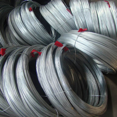 5.5 6.5 মিমি গ্যালভানাইজড স্টিল ওয়্যার Q195 100kgs রড কুণ্ডলী গরম ঘূর্ণিত