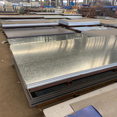 ASTM 0.35mm 0.45mm GI স্টিল শীট কনস্ট্রাকশন বিল্ডিং মেটাল প্লেট