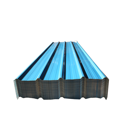 ASTM Ppgi ঢেউতোলা ছাদ শীট 1000mm