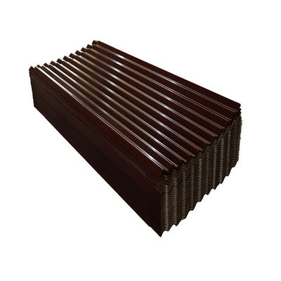Z30 665mm PPGI ছাদের শীট DX51 শিল্পের জন্য রঙিন প্রলিপ্ত গ্যালভালুম