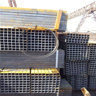 ERW 2 ইঞ্চি গ্যালভানাইজড স্কয়ার টিউবিং Ms OEM 100mm গ্যালভানাইজড বক্স সেকশন