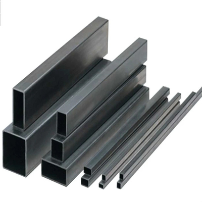 ISO 14mm কালো ইস্পাত স্কয়ার টিউব JIS SS400 গ্যালভানাইজড স্কয়ার টিউব