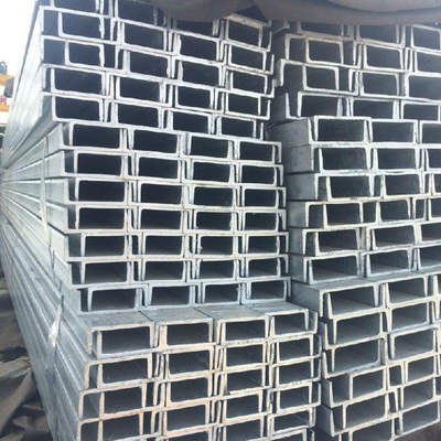 ASTM C প্রোফাইল গ্যালভানাইজড স্টিল চ্যানেল ইউ টাইপ চ্যানেল স্টিল পুরলিন