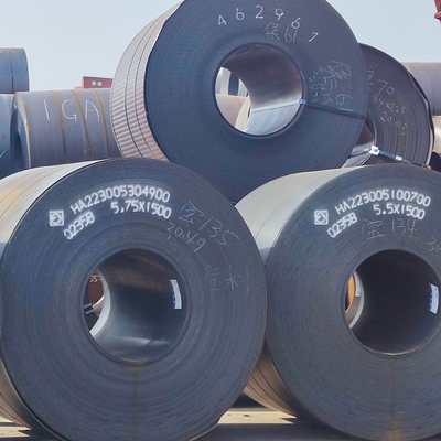 এইচআর কার্বন ইস্পাত কয়েল হট রোল্ড 0.2 মিমি SS400 A36 Q235 Q345 Q195