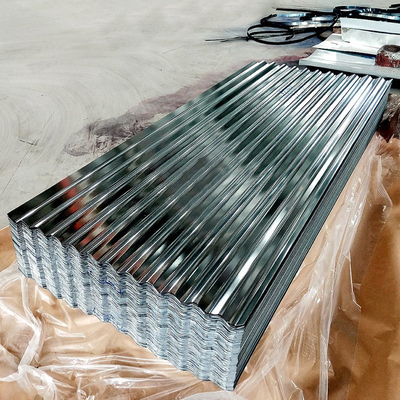 সস্তা মেটাল রুফিং শীট DX51D 1250mm অ্যান্টি-কারাশন GI স্টিল প্যানেল