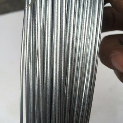 হট রোল্ড গ্যালভানাইজড স্টিল ওয়্যার রড SAE 1065 মেটাল আয়রন জিঙ্ক কালার 20g/M2