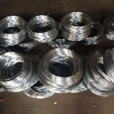 হট রোল্ড গ্যালভানাইজড স্টিল ওয়্যার রড SAE 1065 মেটাল আয়রন জিঙ্ক কালার 20g/M2