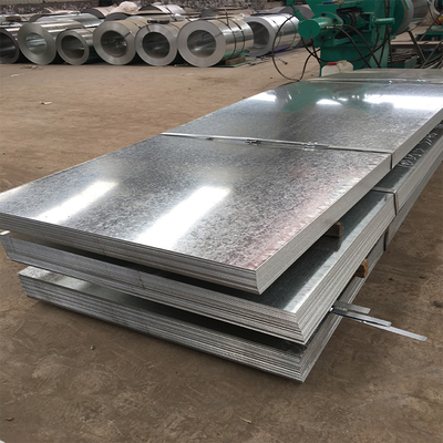 গরম ডুবানো জিঙ্ক প্রলিপ্ত জি কয়েল প্লেট SGCC Z275 স্প্যাঙ্গল সহ গ্যালভানাইজড স্টিল শীট
