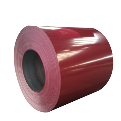 RAL Colors PPGI প্রিপেইন্টেড গ্যালভানাইজড স্টিল কয়েল Z40 Q235B কাস্টমাইজড সাইজ 1250 মিমি