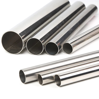SUS304 স্টেইনলেস স্টীল রাউন্ড টিউব কোল্ড রোলড 0.8mm 1mm 1.2mm ASTM সহ