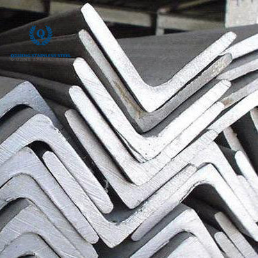 ASTM স্টেইনলেস স্টিল অ্যাঙ্গেল প্রোফাইল 20 গেজ 2B BA NO.4 সারফেস ব্ল্যাঙ্ক স্টিল অ্যাঙ্গেল বার