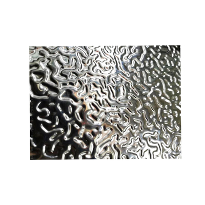 জল ঢেউতোলা স্টেইনলেস স্টীল প্লেট 0.3mm 0.5mm 0.8mm 1.5mm 304 316 316L 321 SS শীট