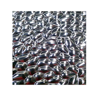 জল ঢেউতোলা স্টেইনলেস স্টীল প্লেট 0.3mm 0.5mm 0.8mm 1.5mm 304 316 316L 321 SS শীট