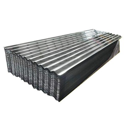 Dx51d গ্যালভানাইজড ছাদের শীট JIS 12 Ft গ্যালভানাইজড টিনের শীট