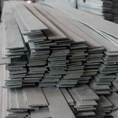 S235 S275 গ্যালভানাইজড স্টিল ফ্ল্যাট বার 6m Q235 2mm হালকা ইস্পাত ফ্ল্যাট