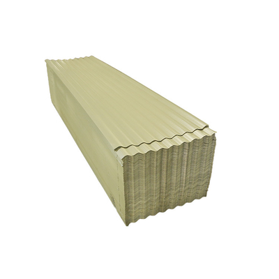 Z40 Ppgi ঢেউতোলা শীট 10ft রঙিন প্রলিপ্ত ছাদ Z30