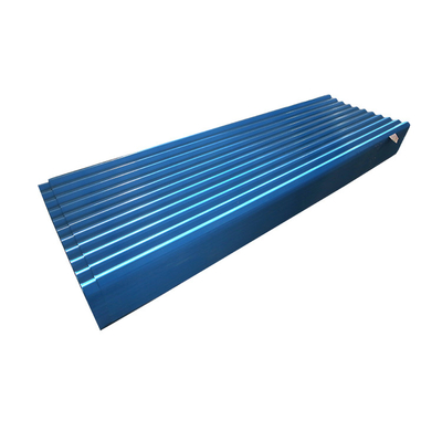 Z40 Ppgi ঢেউতোলা শীট 10ft রঙিন প্রলিপ্ত ছাদ Z30