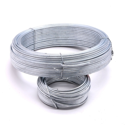 BWG 6 18 গেজ গ্যালভানাইজড স্টিল ওয়্যার 2mm গরম ডুবানো গ্যালভানাইজড