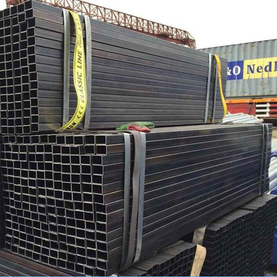 ERW 2 ইঞ্চি গ্যালভানাইজড স্কয়ার টিউবিং Ms OEM 100mm গ্যালভানাইজড বক্স সেকশন