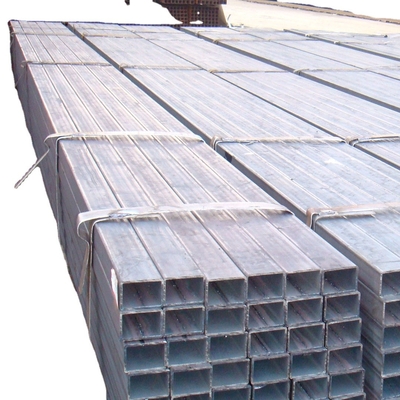 ISO9001 2 X 2 Gi গ্যালভানাইজড টিউব স্কয়ার স্টিল পাইপ 100 মিমি