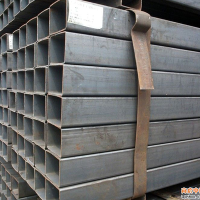 ASTM OD 600mm কালো ইস্পাত বক্স বিভাগ 5.8m গ্যালভানাইজড স্কয়ার টিউব