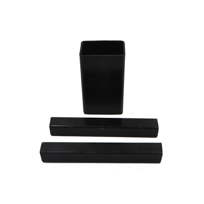 ASTM 7mm ব্ল্যাক মেটাল স্কয়ার টিউবিং S235JR 2 ইঞ্চি কালো ইস্পাত পাইপ