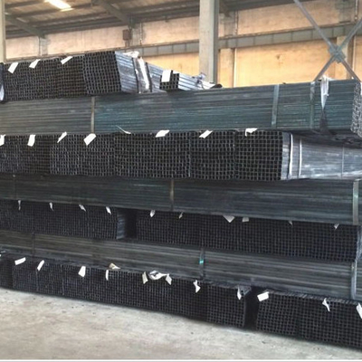 600mm কালো 2x2 স্কয়ার টিউবিং গ্যালভানাইজড
