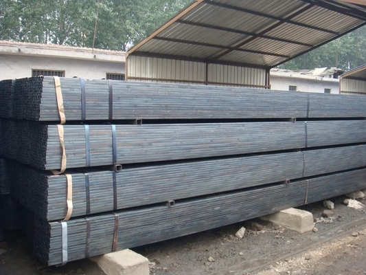 Q195 গ্যালভানাইজড স্কয়ার টিউব SPHC 2x3 গ্যালভানাইজড স্টিল টিউবিং