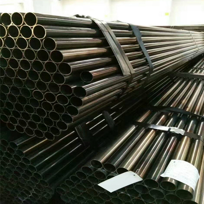 Astm A 53 Gr B গ্যালভানাইজড রাউন্ড টিউবিং Q235 Erw স্টিল পাইপ