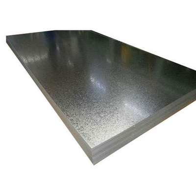 G90 26 গেজ গ্যালভানাইজড শিট মেটাল Z275 হট ডিপড গ্যালভানাইজড শিট মেটাল