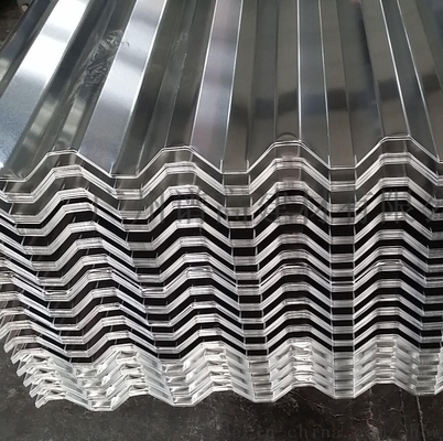 SMP ঢেউতোলা গ্যালভানাইজড শীট মেটাল 1100mm গ্যালভানাইজড স্টিল শীট