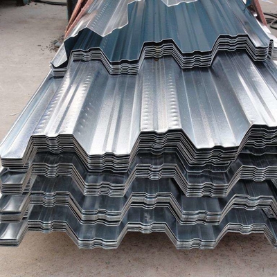 লাল 40g গ্যালভানাইজড স্টিল ঢেউতোলা ছাদ প্যানেল 120cm AISI