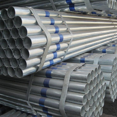 বিজোড় St52 গ্যালভানাইজড রাউন্ড টিউবিং Ss400 A36 হট গ্যালভানাইজড স্টিল পাইপ