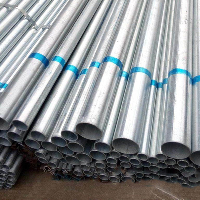 DX52D গরম ডুবানো গ্যালভানাইজড রাউন্ড স্টিল পাইপ A106 Gr B বিজোড়