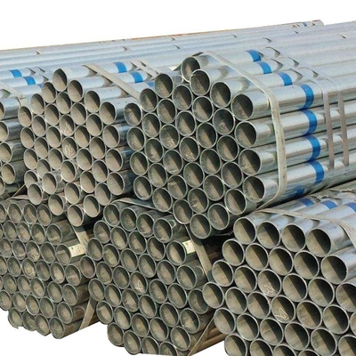 DX52D গরম ডুবানো গ্যালভানাইজড রাউন্ড স্টিল পাইপ A106 Gr B বিজোড়