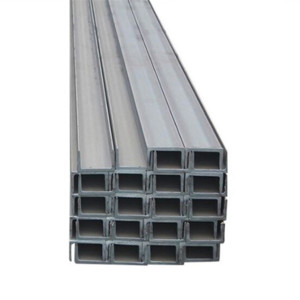 S355JR গ্যালভানাইজড স্টিল চ্যানেল 100mm S355J2 হট রোল্ড স্টিল ইউ চ্যানেল